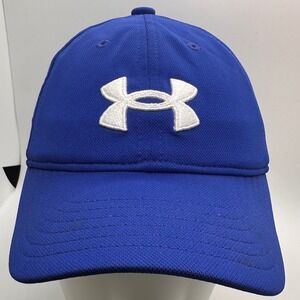 Under Armour Youth Royal Blue Hat‎ Cap Adjustable Back Athletic Baseball